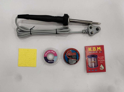 MEHTA TRADERZ SOLDERING KIT (PACK OF 4) 60 W Simple(Conical Tip)