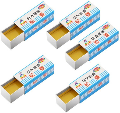 vadda bai 5 Pcs Rosin Soldering Welding Rosin Soldering Flux Paste For PCB BGA Repairing 0 W Simple(Round Tip)