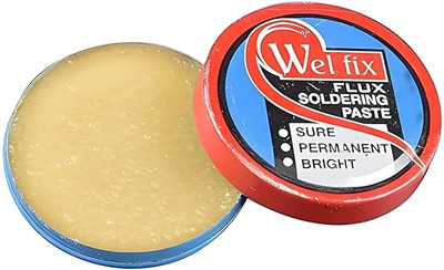 MEHTA TRADERZ High-Quality Rosin-Rich Welfix Soldering Flux Paste for PCB & BGA Repairing | 0 W Simple(Round Tip)