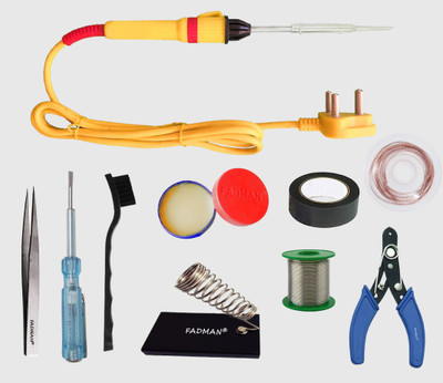 FADMAN SOLDERING KIT WITH MOBILE OPENER TY-4 PACK OF 10 25 W Simple(Flat Tip)