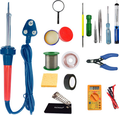 FADMAN Pack of 15 Type 15 Basic Soldering Iron Kit 60 W Simple(Flat Tip)