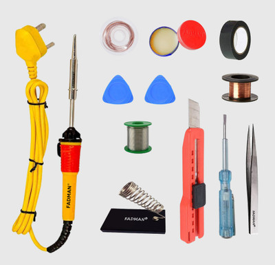 FADMAN SOLDERING KIT WITH MOBILE OPENER TY-3 PACK OF 11 25 W Simple(Flat Tip)