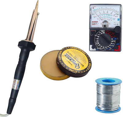VMTRONIX SOLDERING IRON60W WITH ANALOG MULTIMETER 60 W Simple(Round Tip)