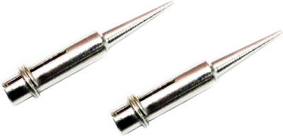 Ovicart Pointed Soldering Tip Bit for12w Pen Soldering Iron 2 Pcs 12 W Simple(Flat Tip)