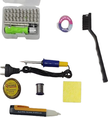 vtronix SOL 8 WATT WITH ESD BRUSH AND VOTAGE TESTER 8 W Simple(Round Tip)