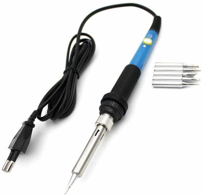 GoodsBazaar Dream Adjustable Constant Temperature Soldering Iron Kit Set 60 W Temperature Controlled(Pointed Tip)