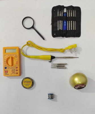 vtronix SOL YELLOW KIT PACKOF08(COMBO08) 25 W Simple(Round Tip)