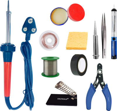 FADMAN 11 IN 1 Soldering Iron Kit 60 W Simple(Flat Tip)