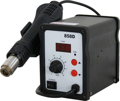 FIRSTART Quick 858D Digital SMD Rework Soldering Station ( Auto Cut ) 50 W Temperature Controlled(Round Tip)