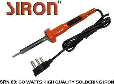 GoodsBazaar SR60 Heavy Duty soldering Iron 60W With removable bit , Solder wire 60 W Simple(Flat Tip)
