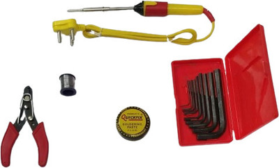 VMTRONIX 25 WATT SOLDERING IRO WITH ALLEN KEY PACKOF5 25 W Simple(Round Tip)
