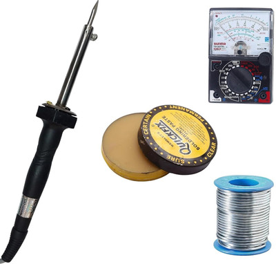 VMTRONIX SOLDERINGIRON30WMULTIMETERANALOG 15 W Simple(Flat Tip)