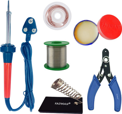FADMAN 6 IN 1 Soldering Iron Kit 60 W Simple(Flat Tip)