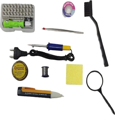 vtronix 8 WATT KIT WITH ESD BRUSH PAKOF10 8 W Simple(Round Tip)