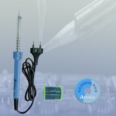 Atrocitus ATR068 Soldering Iron 60 watt Precision & Efficient Performance for Electronics 60 W Simple(Pointed Tip)