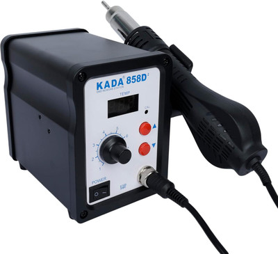 Intort 858D Hot Air Soldering Rework Station 60 W Temperature Controlled(Pointed Tip)