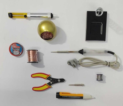 vtronix SOL KIT PACKOF10 (COMBO10) 25 W Simple(Round Tip)
