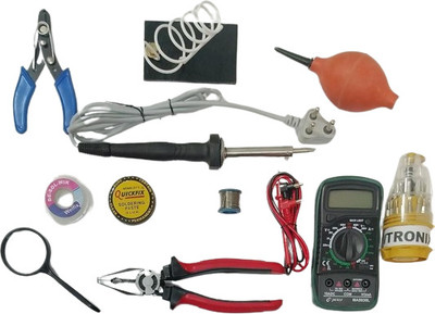 vtronix SOL 60 WATT KIT PACKOF11(WITH 830L MULTIMETER) 60 W Simple(Round Tip)