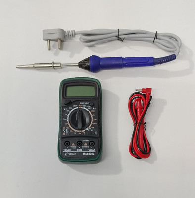 vtronix SOL 50 WATT SOLDERING IRON WITH 830L MULTIMETER 50 W Simple(Round Tip)