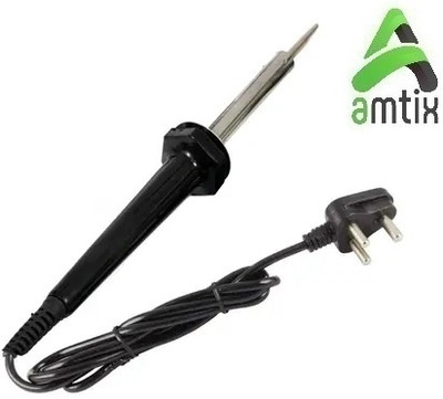 AMTIZ HGCM1337M1 Mobile Soldering Iron Equipment Tool 60 W Temperature Controlled(Round Tip)