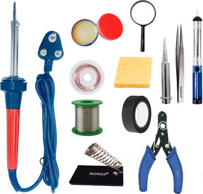 FADMAN 12 IN 1 Soldering Iron Kit 60 W Simple(Flat Tip)