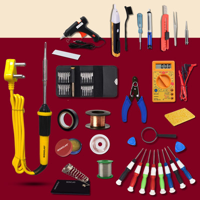 Ironclad Pro 23-in-1 Mobile Soldering Master Kit 25 W Simple(Flat Tip)