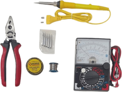 vtronix SOL TEMP KIT PACKOF 5 WITH ANALOG MULTIMETER 60 W Simple(Round Tip)