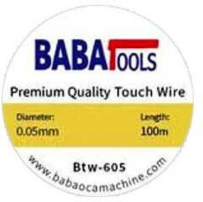 BABATOOLS Premium Quality Touch Wire BTW 605 0.05MM 100M 25 W Simple(Round Tip)