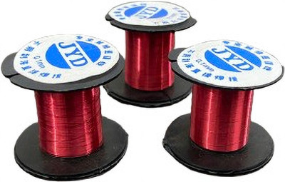 FIRSTART 0.1mm & 10m Jumper Wire Copper Wire for Repair of Mobile, Laptop, Tablet 100 W Temperature Controlled(Conical, Pointed Tip)