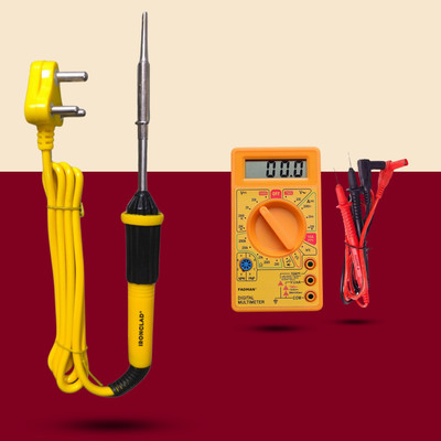 Ironclad Pro 2-in-1 Mobile Soldering Master Kit 25 W Simple(Flat Tip)
