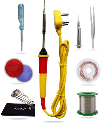 FADMAN 8in1 25W Soldering Iron Kit 25 W Simple(Flat Tip)