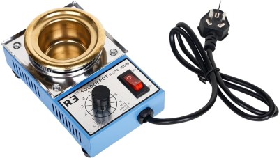 Intort Solder Pot Soldering Desoldering Bath tubTitanium Plate 220V,250W 200-480°C 150 W Simple(Round Tip)