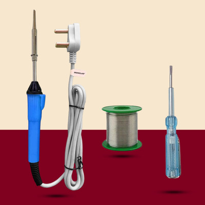 Ironclad Pro 3-in-1 Soldering Master Kit 25 W Simple(Flat Tip)