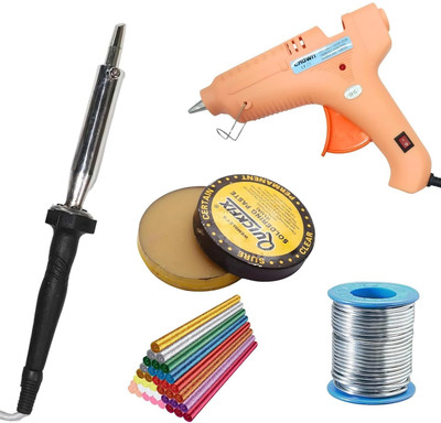 VMTRONIX GLUEGUN150W5GLITTERSTICKS125ROUND 150 W Simple(Round Tip)