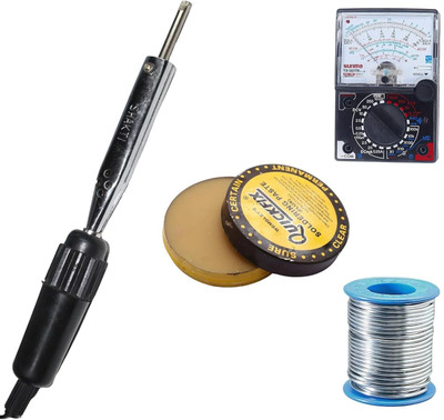 VMTRONIX 35WBAKELITEIRONSOLDERWIREANALOGMULTIMETER 35 W Simple(Flat Tip)