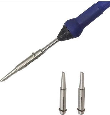 vtronix 50 WATT SOLDERING IRON WITH 2 TIPS(EXTRA BIT) 50 W Simple(Round Tip)