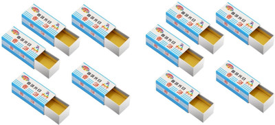 wroughton 10 Pcs Rosin Soldering Welding Rosin Soldering Flux Paste For PCB BGA Repairing 0 W Simple(Round Tip)
