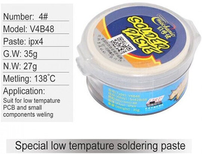 BABATOOLS v4b48 solder paste 1 W Simple(Round Tip)