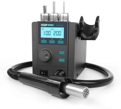 Dhanversha Traders 859d+ 580 W Temperature Controlled(Round Tip)