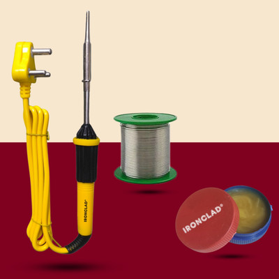 Ironclad Pro 3-in-1 Mobile Soldering Master Kit 25 W Simple(Flat Tip)