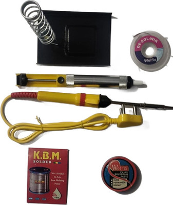 vtronix MT KIT YELLOW(PACK OF 6) 25 W Simple(Round Tip)
