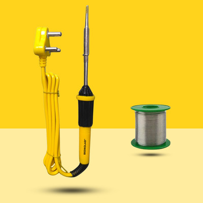 Ironclad Combo Kit 2-in-1 Mobile Soldering Iron Master Kit 25 W Simple(Flat Tip)