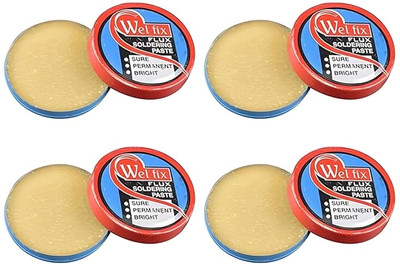 MEHTA TRADERZ High-Quality Rosin-Rich Welfix Soldering Flux Paste for PCB & BGA Repairing | 0 W Simple(Round Tip)