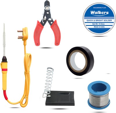 Walkers WKCB16M1 6in1 Basic 25W Electric Mobile Repair Soldering Iron Machine Combo Kit 25 W Simple(Flat Tip)