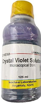 ISOCHEM Crystal Violet Solution 125 ml Solution Basin(Pack of 1)