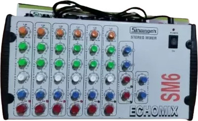 soundcraft Stranger SM-6 6 channel with Echo Effects Digital Sound Mixer
