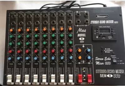 soundcraft STRANGER ECHO MIXER WITH USB 8 CHANNEL Analog Sound Mixer