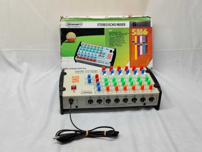 soundcraft Stranger SM-6 Echo Mixer with Echo and Metal Tone Sound Mixer Digital Sound Mixer