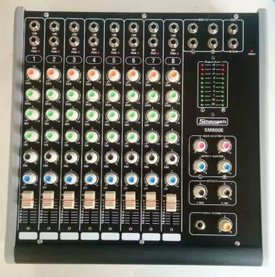 stranger SM800E (8 channel Audio Mixer ) Analog Sound Mixer