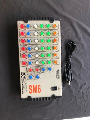 soundcraft Stranger SM-6 6 channel with Echo Effects Digital Sound Mixer